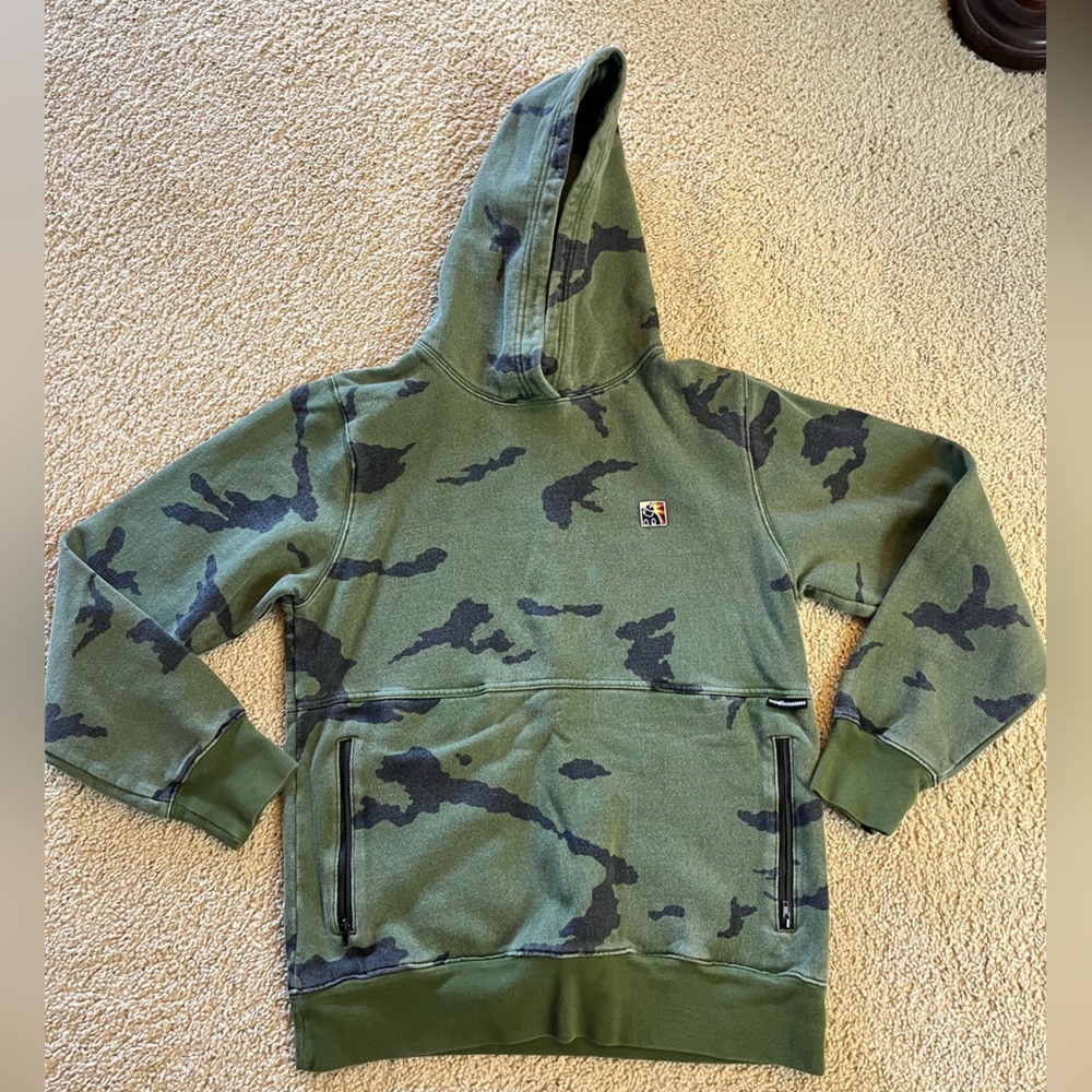 The Hundreds Hoodie Camo Sz Small